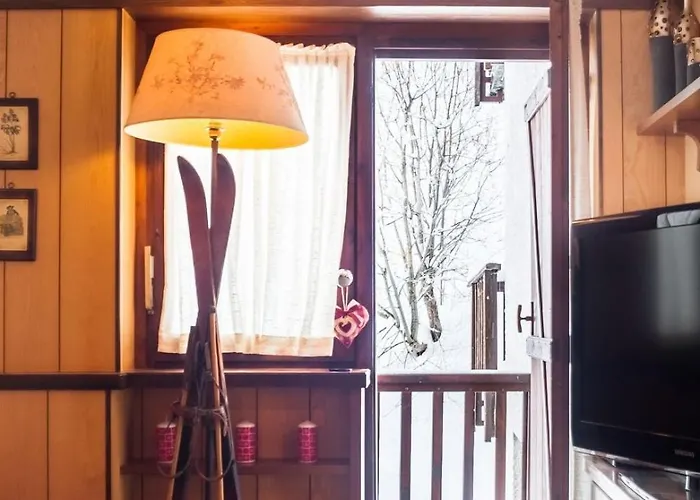 アパート Elegant And Cozy In The Heart Of Cervinia *